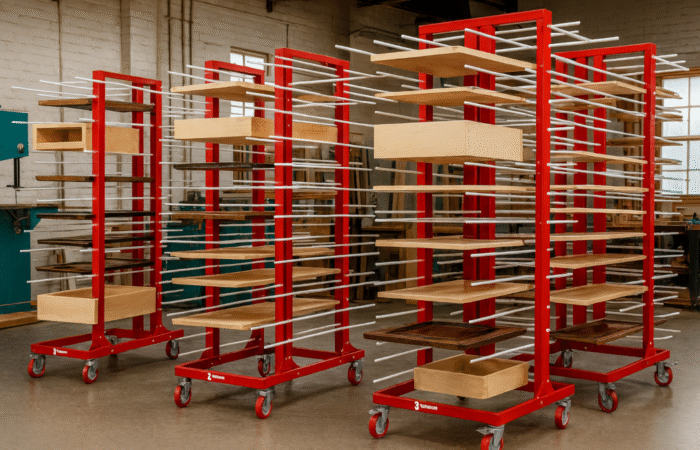 The Unsung Hero of Professional Finishing: Richelieu Rollaway Drying Racks